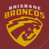 Brisbane Broncos Logo Diamond Painting