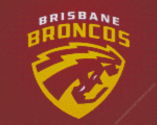 Brisbane Broncos Logo Diamond Painting