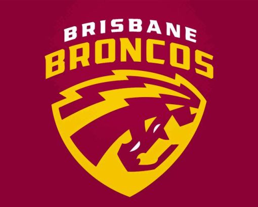 Brisbane Broncos Logo Diamond Painting