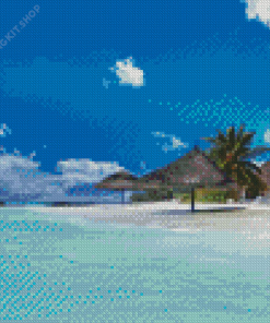 Cancun Beach Diamond Painting