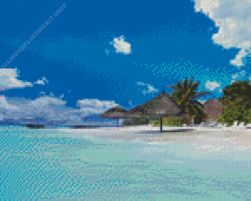 Cancun Beach Diamond Painting