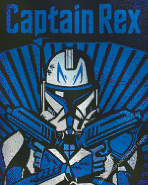 Captain Rex Diamond Painting