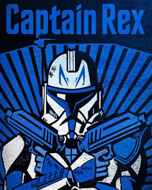 Captain Rex Diamond Painting