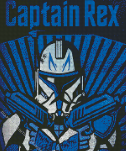 Captain Rex Poster Diamond Painting