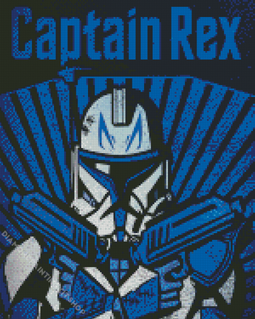 Captain Rex Poster Diamond Painting