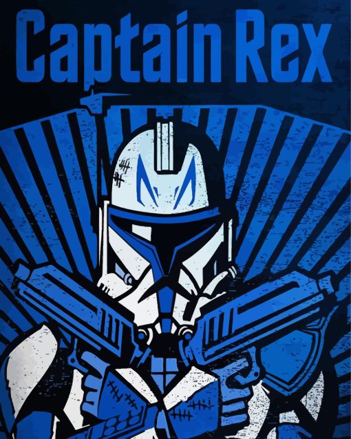 Captain Rex Poster Diamond Painting