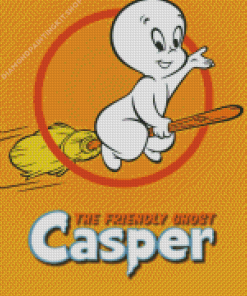 Casper the Friendly Ghost Diamond Painting