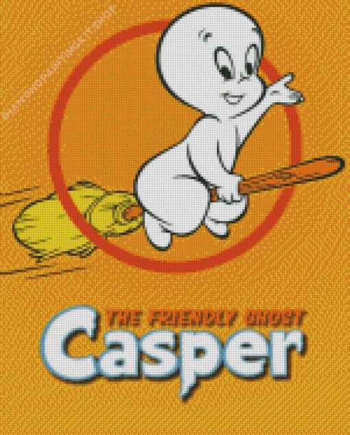 Casper the Friendly Ghost Diamond Painting