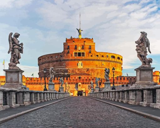 Castel Sant Angelo Diamond Painting