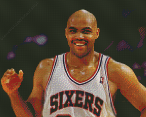 Charles Barkley Diamond Painting