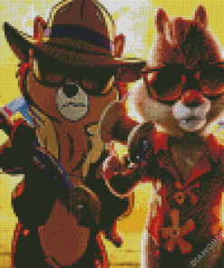 Chip and Dale Diamond Painting