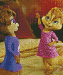 The Chipettes Diamond Painting