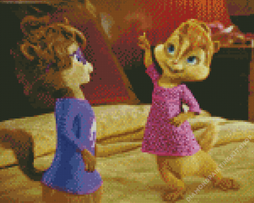 The Chipettes Diamond Painting