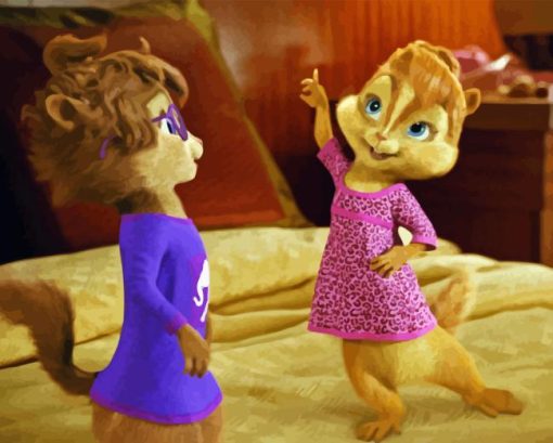 The Chipettes Diamond Painting