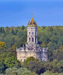 Church Of The Sign Russia Diamond Painting