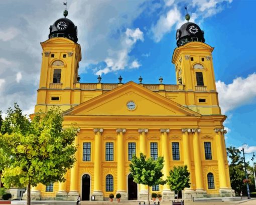 Church of Debrecen Diamond Painting