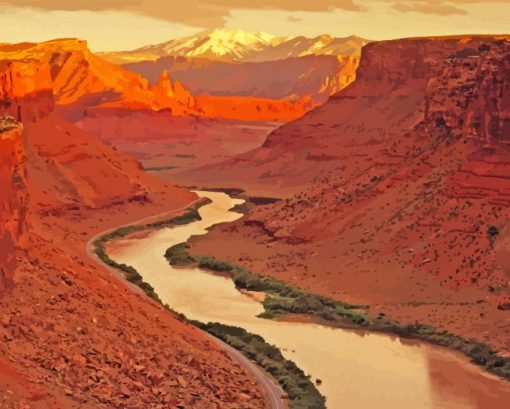 Colorado River Diamond Painting