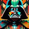 Colorful Darth Vader Diamond Painting