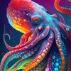 Colorful Octopus Diamond Painting