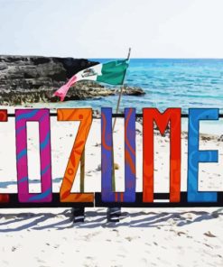 Cozumel Beach Diamond Painting