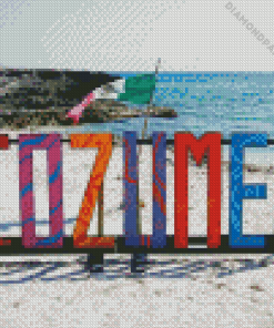 Cozumel Beach Diamond Painting