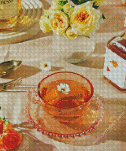 Cup And Saucer Diamond Painting