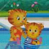 Daniel Tiger Diamond Painting