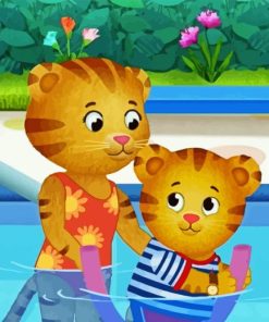 Daniel Tiger Diamond Painting