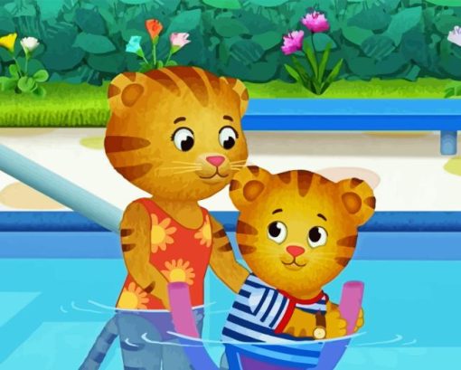 Daniel Tiger Diamond Painting