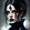 Dark Goth Girl Diamond Painting