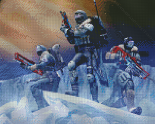 Destiny 2 Game Diamond Painting