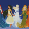 Disney Princesses Diamond Painting