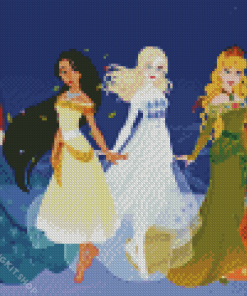 Disney Princesses Diamond Painting