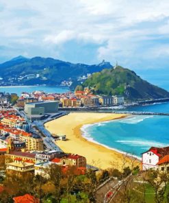 Donostia San Sebastian Diamond Painting