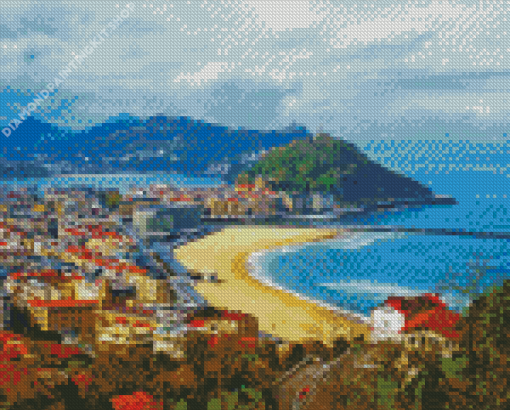 Donostia San Sebastian Diamond Painting