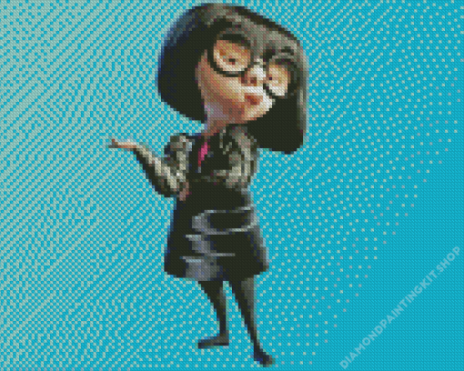 Edna Mode Diamond Painting