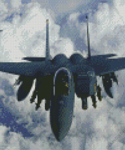 F15 Fighter Jet Diamond Painting