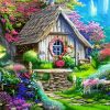 Fantasy Tree Home Diamond Painting