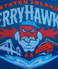 Ferryhawks Logo Diamond Painting