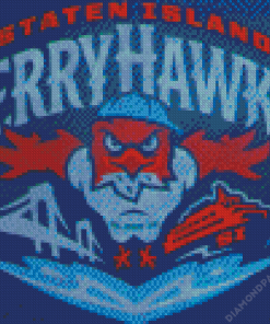 Ferryhawks Logo Diamond Painting