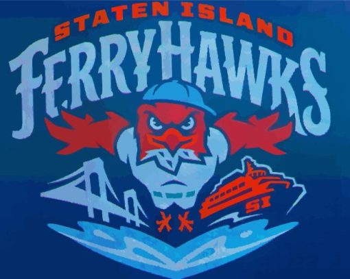 Ferryhawks Logo Diamond Painting