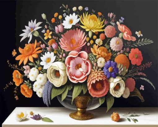 Floral Still Life Diamond Painting