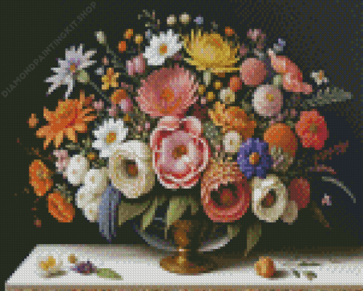 Floral Still Life Diamond Painting