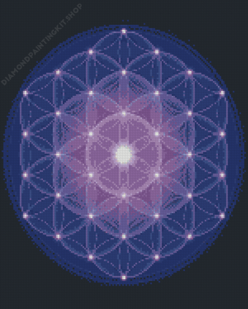 Flower Of Life Diamond Painting