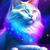 Galaxy Cat Diamond Painting