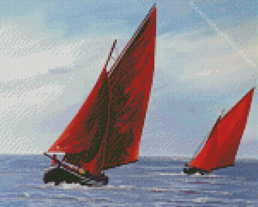 Galway Hooker Diamond Painting