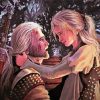 Geralt and Ciri Art Diamond Painting