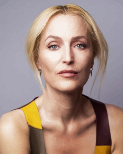 Gillian Anderson Diamond Painting