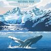 Glacier Bay Park Poster Diamond Painting