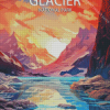 Glacier Park Poster Diamond Painting